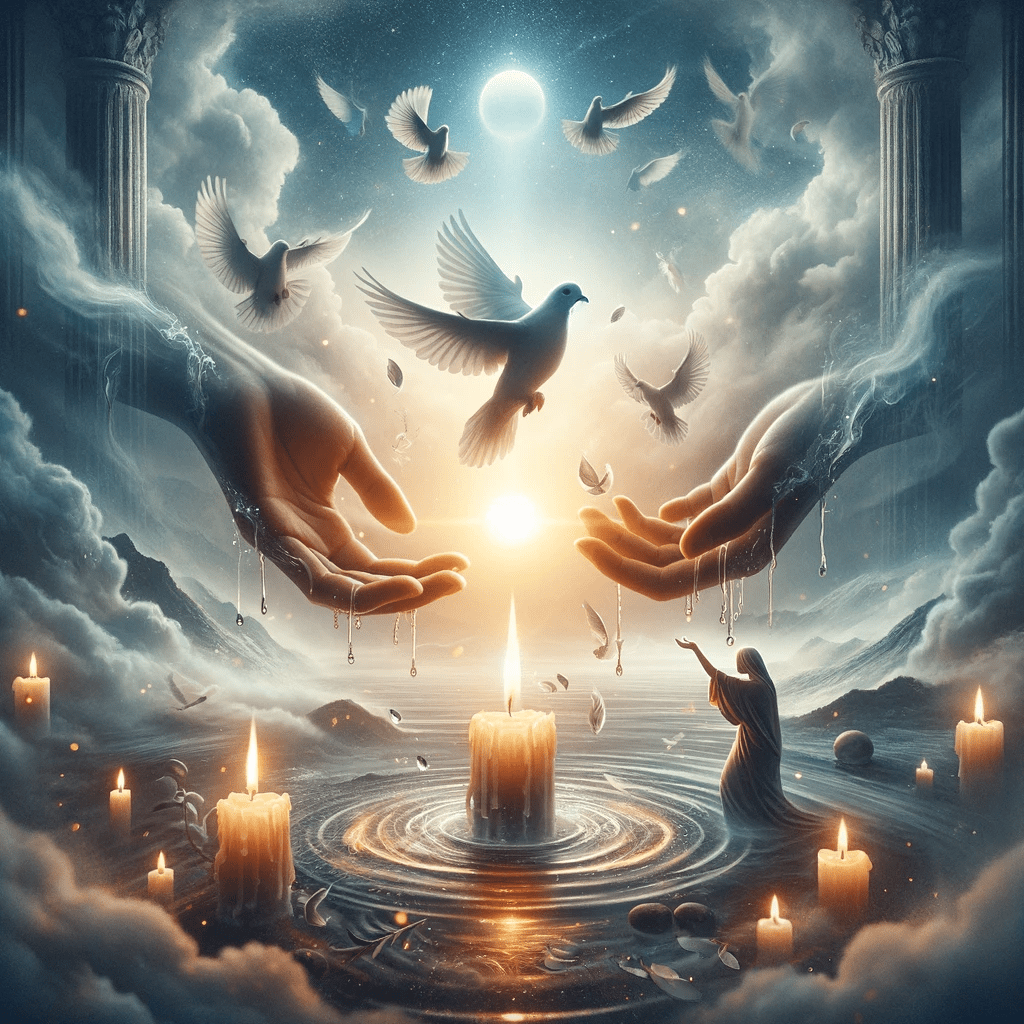 dallc2b7e 2024 03 10 12.09.23 create an image that embodies the essence of the closing message in the article series focusing on condolences forgiveness and the transformation o