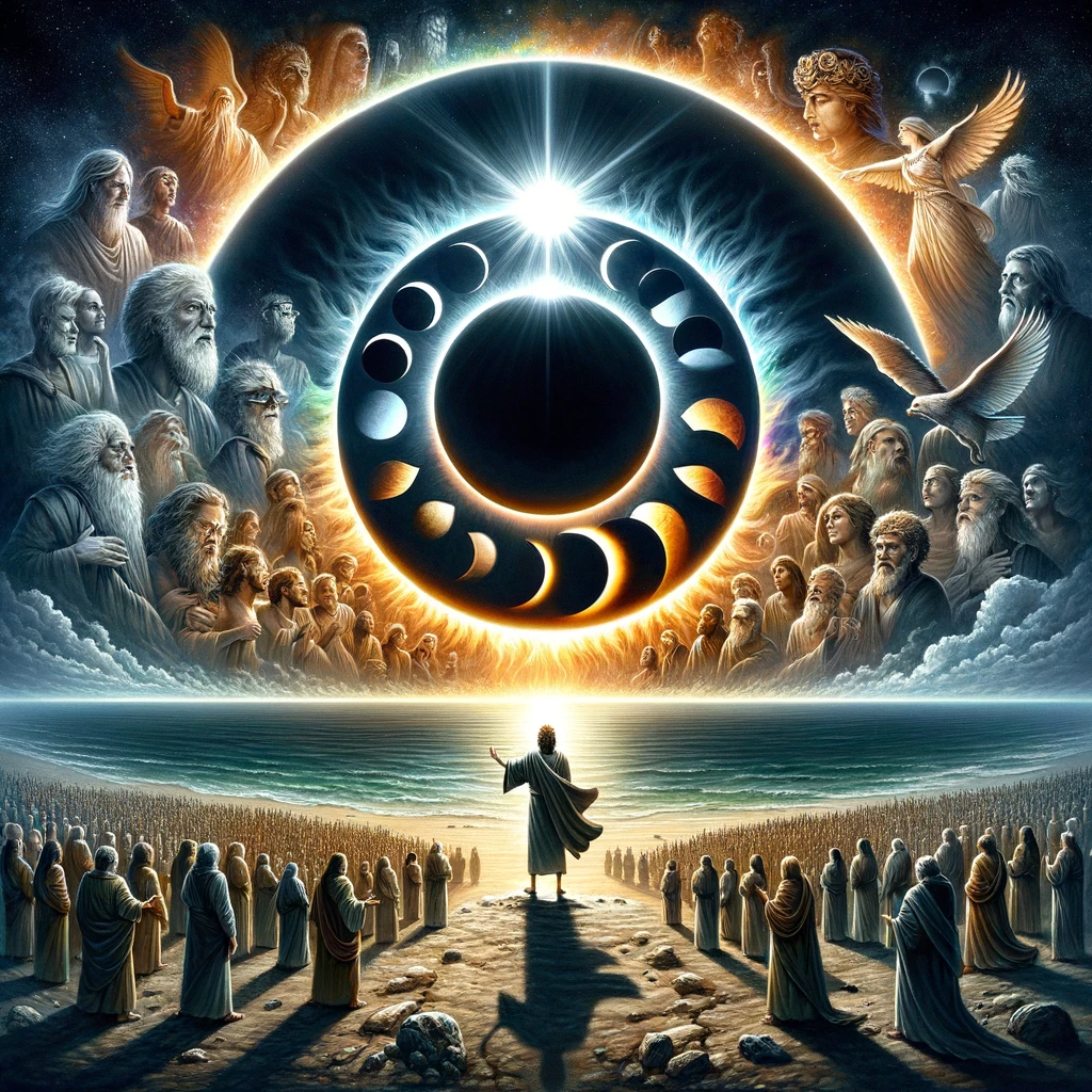 "Eclipse of the Epoch: Unveiling 'The Great Advent' Amidst Science, Myth, and Revelation" 5 image 2024 03 27t125218.299