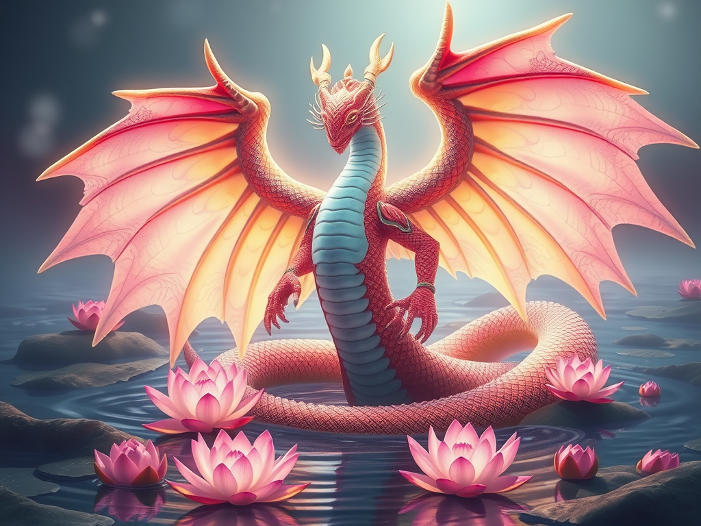 Winged Snakes: Myths, Meaning, and Science 6 a regal naga part human part serpent with wings