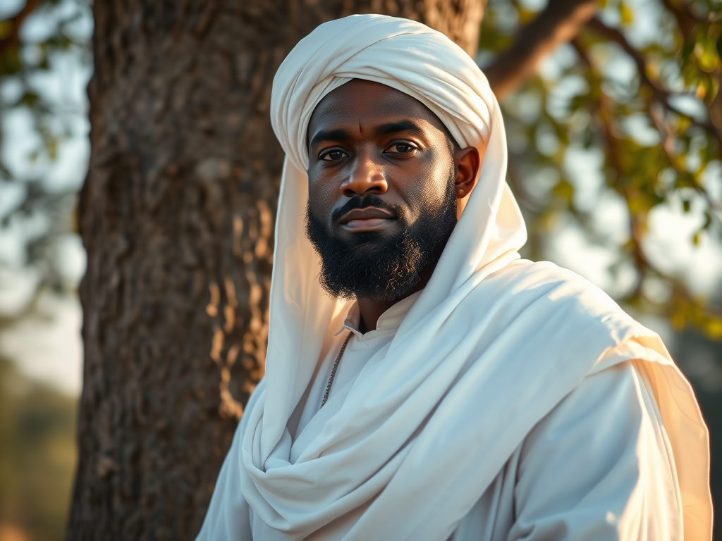 Yeshua's Observance of the Sabbath: A Historical Perspective 3 black rastar man christ like dressed in holy white with