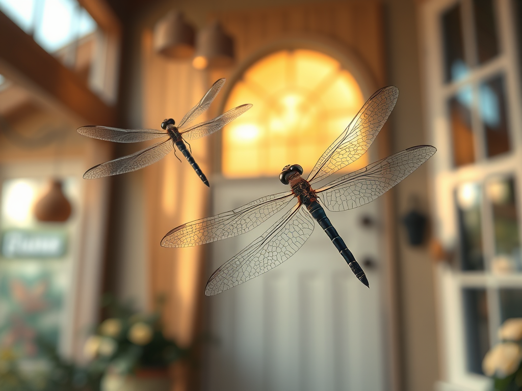 dragonflies in the house unveiling their spiritual meaning