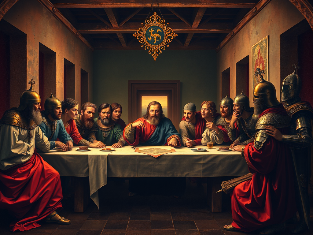 Friday the 13th History and Superstition: Origins Explained 4 historical artwork of the last supper or a representation of 1