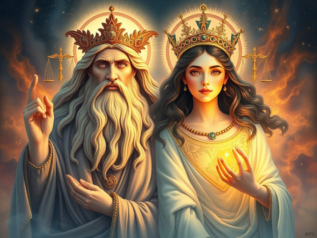 divine duality in creation from the beginning creation reflects a perfect