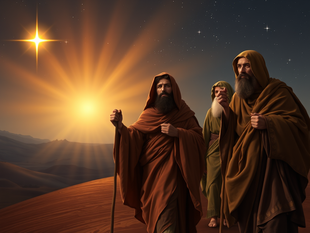 ty story provides a symbolic example the wise men followed the