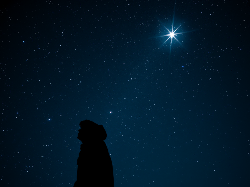 The Spiritual Meanings of Shooting Stars: Wishing and Fleeting Clarity 3 a breathtaking night sky filled with stars with a bright