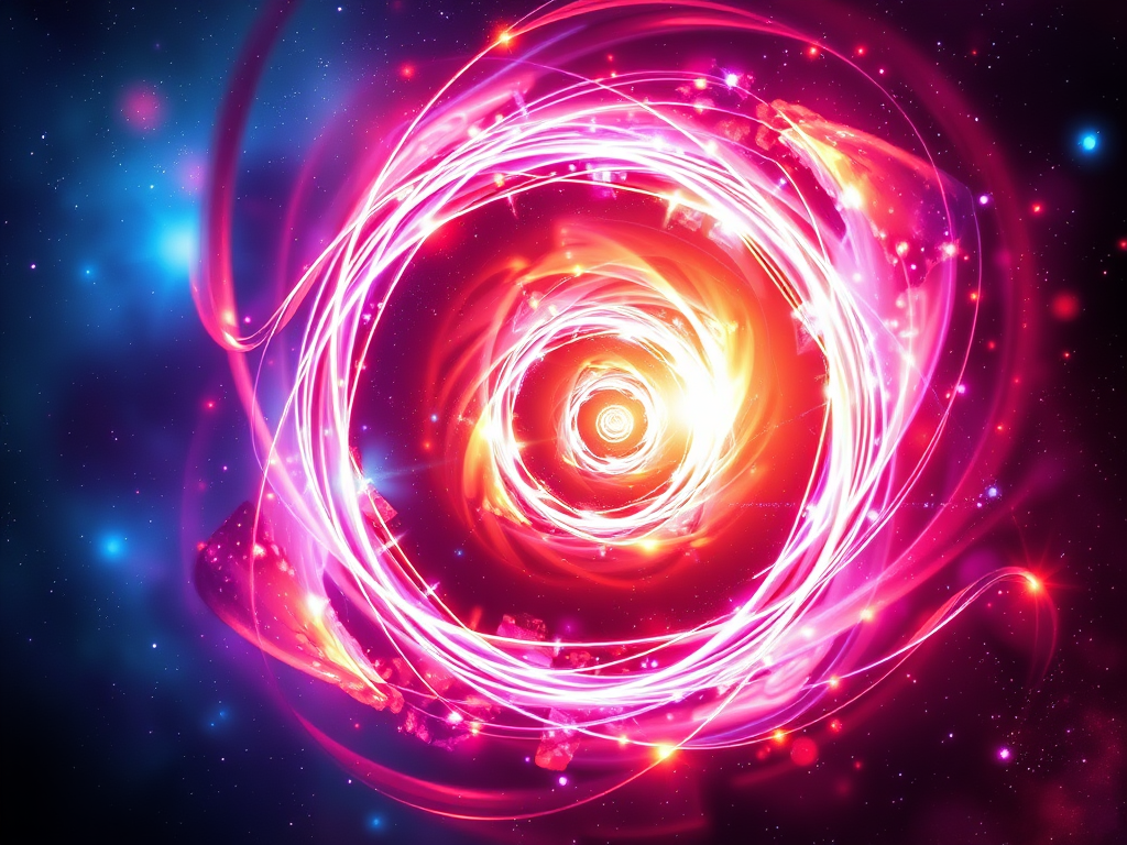 The Spiritual Meanings and Power of Spirals: Evolution and Infinity 1 A glowing cosmic spiral representing infinity and evolution.