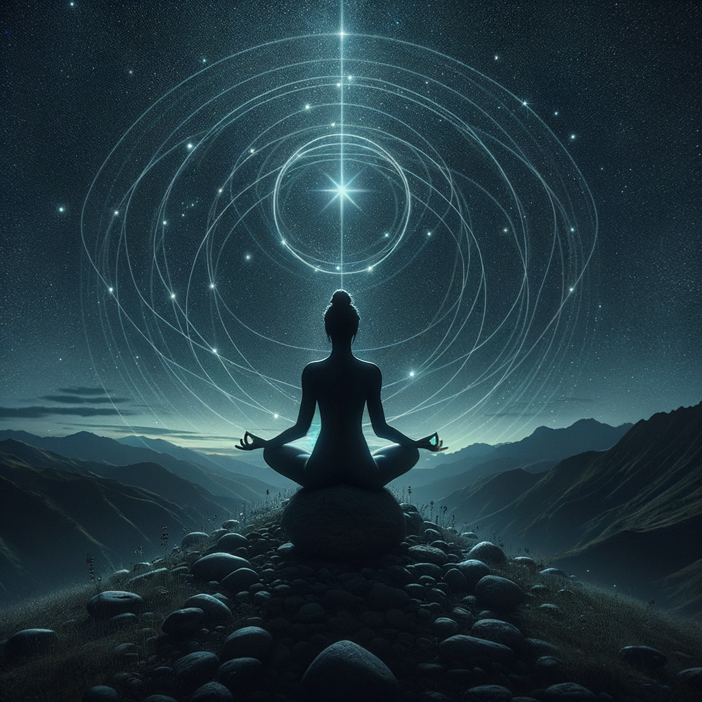 Discover the Spiritual Power of the North Star 8 📌 Image Prompt: A person meditating under the North Star, their spirit aligning with cosmic wisdom.