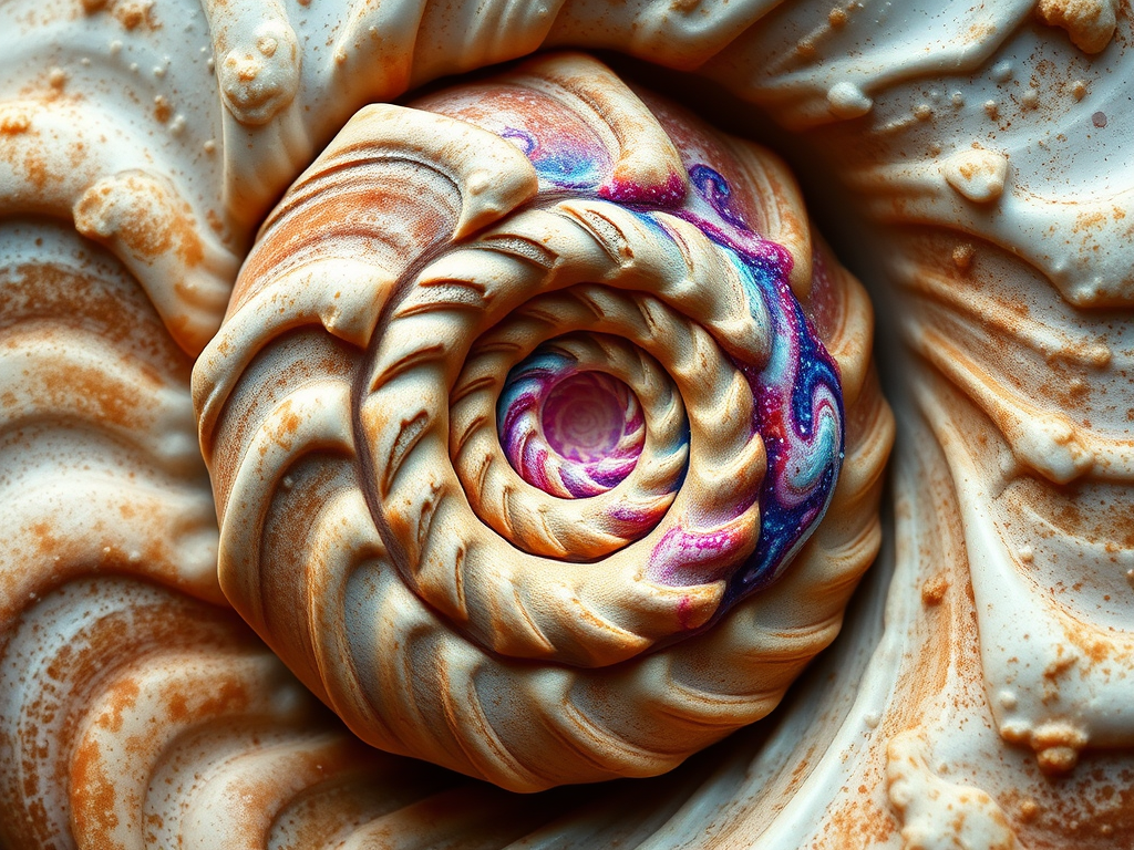 The Spiritual Meanings and Power of Spirals: Evolution and Infinity 3 Spirals in Nature and Sacred Geometry: A Fibonacci spiral in nature, such as a seashell or galaxy.