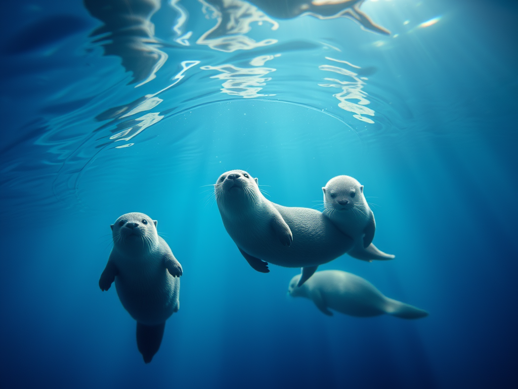 🦦 “Unveiling The Spiritual Meaning Of Otters” 9 Mystic otters swimming in a surreal underwater dream world representing emotional messages and subconscious joy.
🖼️ Section 9: Connecting with Otter Energy in Daily Life
Prompt: A person journaling by a peaceful stream as otters play nearby, scene filled with laughter and light.
Alt Text: Human connecting with otter spirit by water, reflecting joyful mindfulness and life balance.
🖼️ Section 10: FAQs
Prompt: Graphic of a spiritual FAQ book surrounded by otter illustrations, glowing question marks and energy symbols.
Alt Text: FAQ illustration with otter-themed spiritual symbols, providing answers on meaning, dreams, and guidance.
Would you like these visuals turned into actual image files or formatted for a blog post upload? Let me know if you'd like image generation, SEO schema examples, or WordPress formatting.