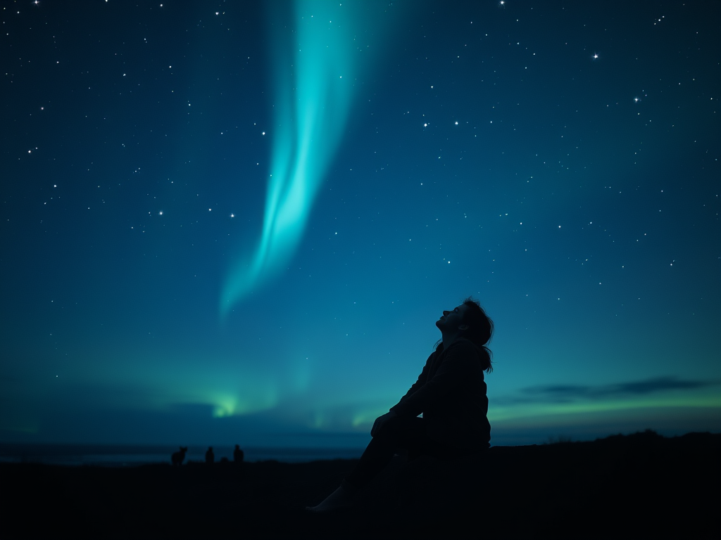 "Why You Hear Animal Sounds With No Animals Around: Spiritual Meanings Across Cultures" 10 "Why You Hear Animal Sounds With No Animals Around: Spiritual Meanings Across Cultures"
Reflective person meditating under starry sky, listening to unseen animals with open awareness and grounded stillness.