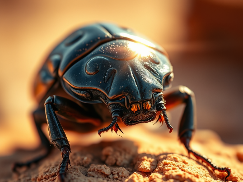 The Spiritual Meaning & Symbolism of Insects Landing on Your Face or Eyes 7 Image Prompt: “Vintage scarab beetle on closed eyelid, desert sunlight, spiritual protection aura.”