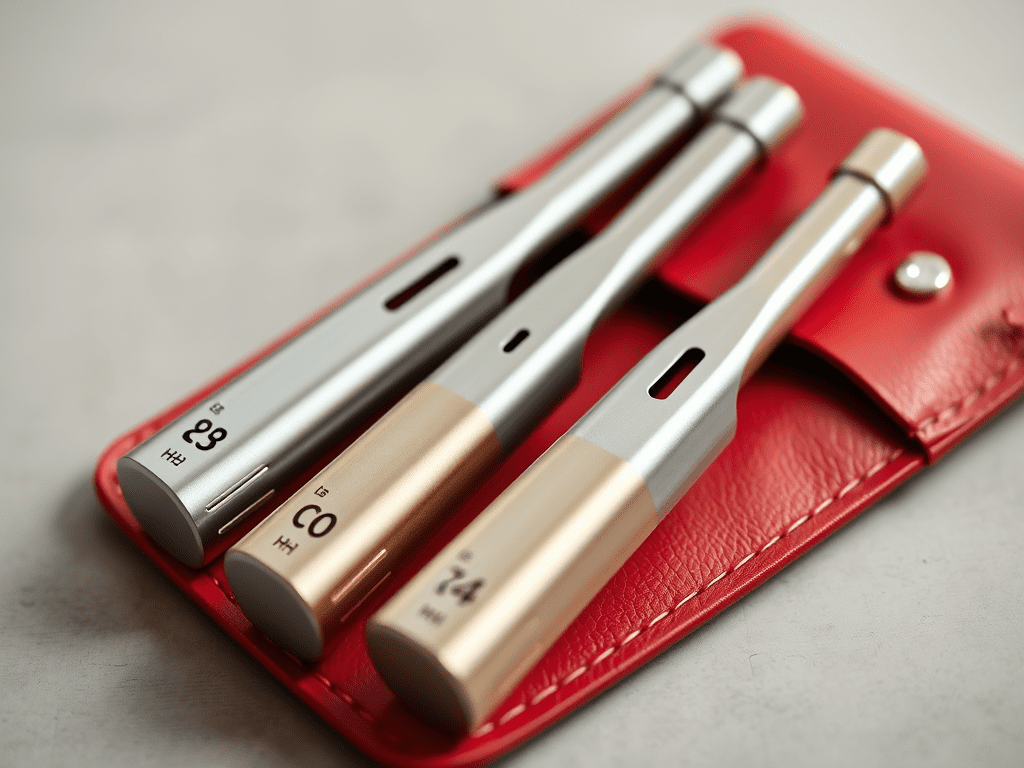 Healing tuning forks set