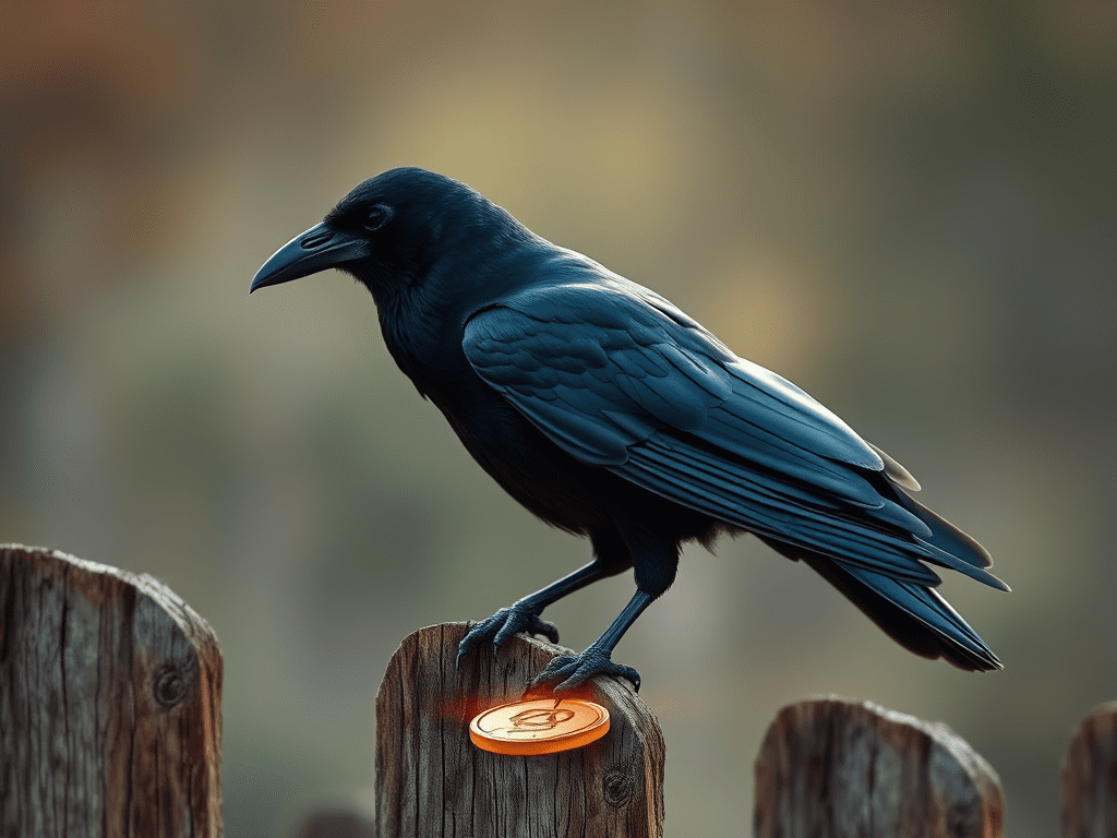 🪶 The Black Crow and the Hidden Path to Wealth 8 Crow